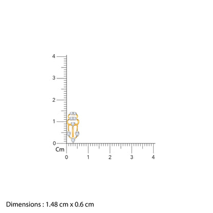 Gold Spark Rush Lab Grown Diamond Earrings
