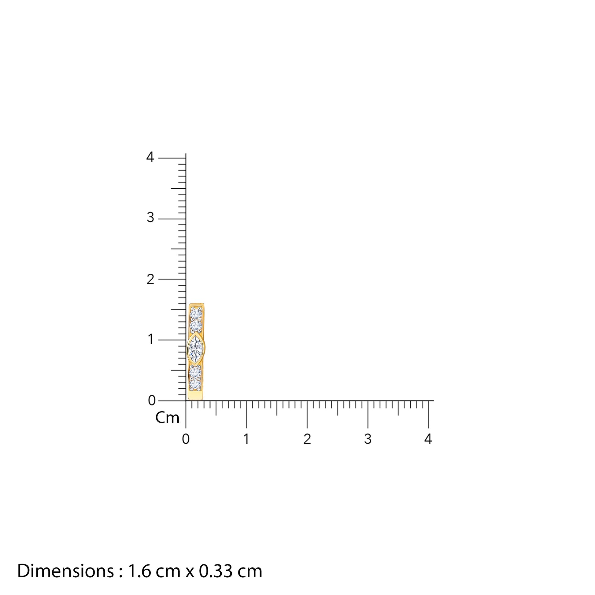 Gold Solaris Spark Lab Grown Diamond Hoop Earrings