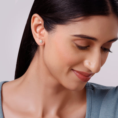 Gold Favourite Bloom Lab Grown Diamond Studs