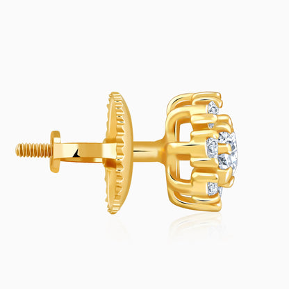 Gold Favourite Bloom Lab Grown Diamond Studs