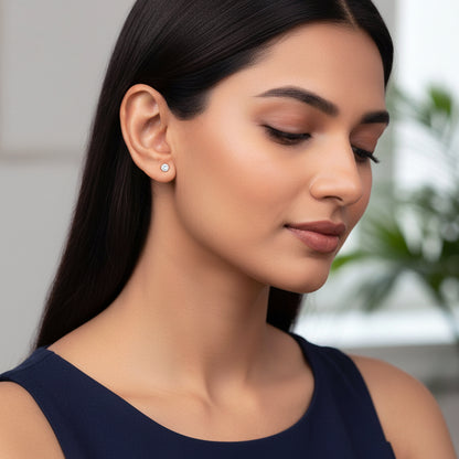 Gold Aurelia Lab Grown Diamond Studs