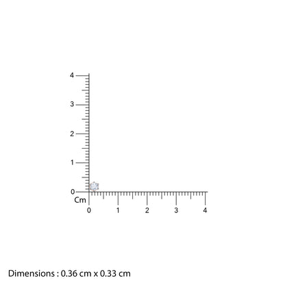 Rose Gold Serenique Lab Grown Diamond Earrings