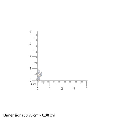 Gold Vine of Love Lab Grown Diamond Earrings
