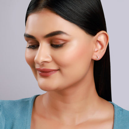 Gold Liora Lab Grown Diamond Earrings