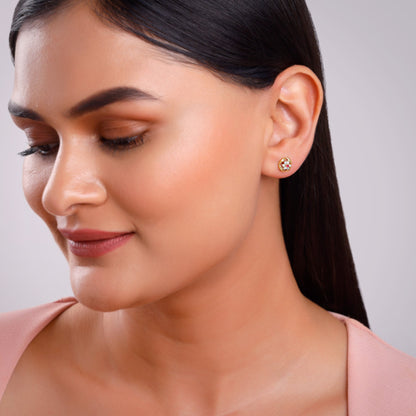 Gold Everbloom Lab Grown Diamond Studs
