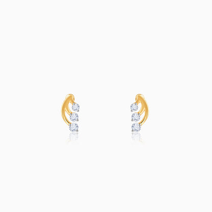 Gold Elysian Lab Grown Diamond Earrings