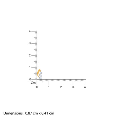 Gold Elysian Lab Grown Diamond Earrings