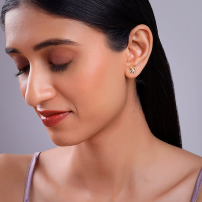 Gold Mirelle Lab Grown Diamond Earrings