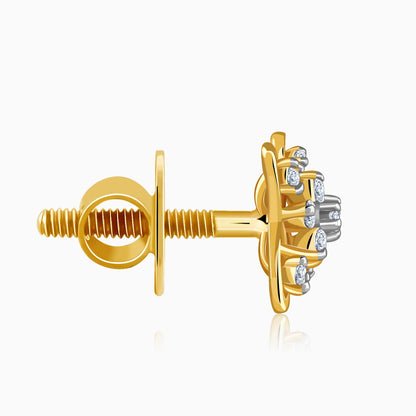 Gold Mirelle Lab Grown Diamond Earrings