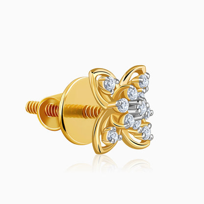 Gold Mirelle Lab Grown Diamond Earrings