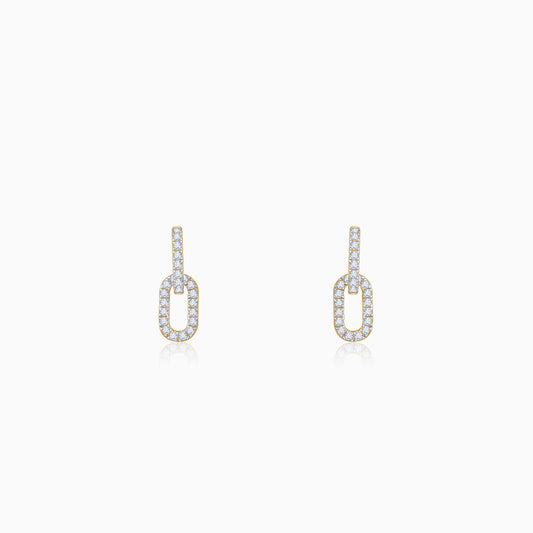 Gold Classic Shine Lab Grown Diamond Earrings