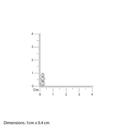 Gold Orvya Lab Grown Diamond Earrings