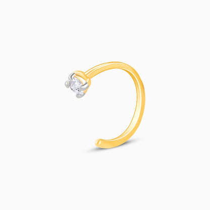 Gold Precious Diamond Earrings