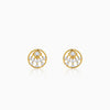 Gold Solene Lab Grown Diamond Earrings