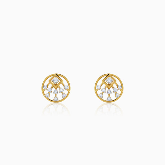 Gold Solene Lab Grown Diamond Earrings