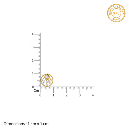 Gold Solene Lab Grown Diamond Earrings