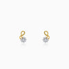 Gold Celest Lab Grown Diamond Earrings