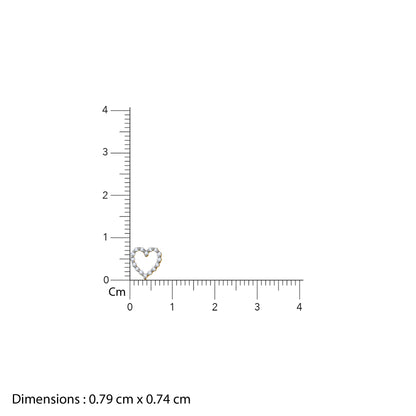 Gold Love Alert Lab Grown Diamond Studs