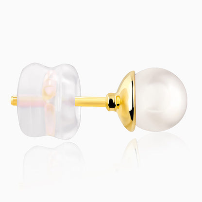 Gold Pearl-fect Studs