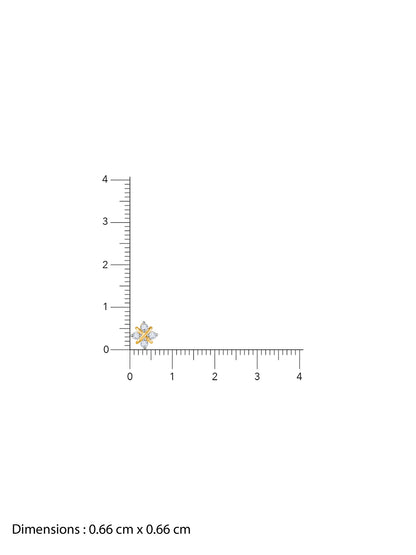Gold Quartet Lab Grown Diamond Earrings