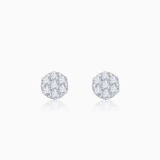 Gold Bud Lab Grown Diamond Earrings