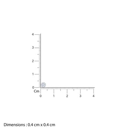 Gold Bud Lab Grown Diamond Earrings