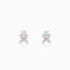 Gold Blooming Aura Lab Grown Diamond Earrings