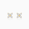 Gold Petite Lab Grown Diamond Earrings
