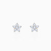 Gold Star Lab Grown Diamond Earrings