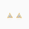 Gold Trio Lab Grown Diamond Earrings