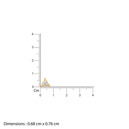 Gold Trio Lab Grown Diamond Earrings