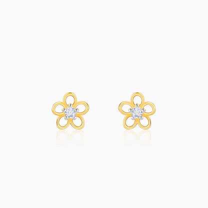 Gold Always Spring Lab Grown Diamond Earrings