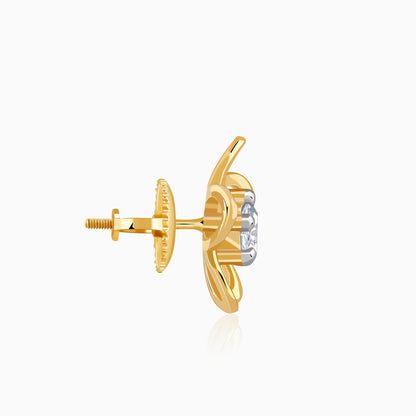 Gold Always Spring Lab Grown Diamond Earrings