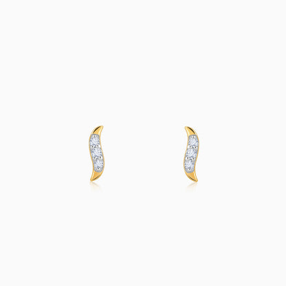 Gold Swing Lab Grown Diamond Studs