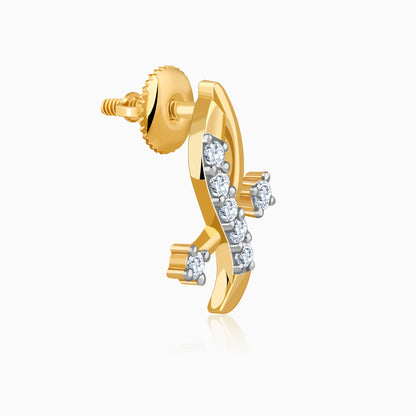Gold Enchanted Lab Grown Diamond Studs