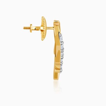 Gold Enchanted Lab Grown Diamond Studs