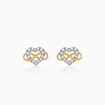 Gold Forever Within Lab Grown Diamond Earrings