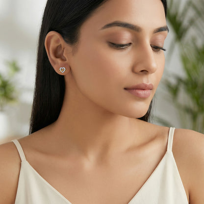 Gold Forever Within Lab Grown Diamond Earrings