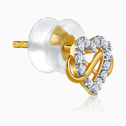 Gold Forever Within Lab Grown Diamond Earrings
