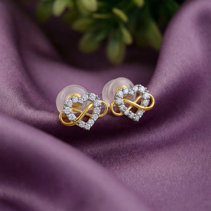 Gold Forever Within Lab Grown Diamond Earrings