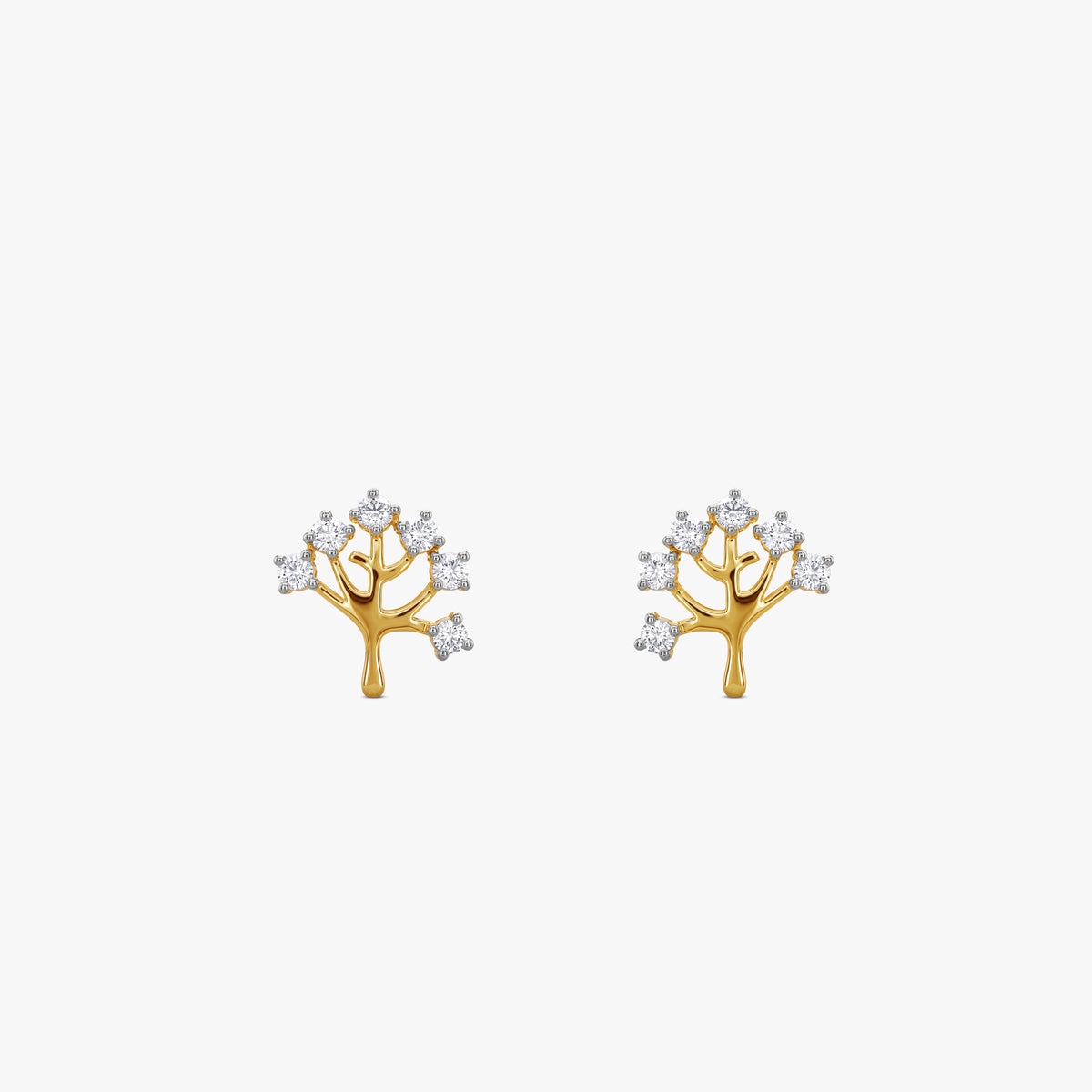 Gold Arbor Lumiere Lab Grown Diamond Earrings