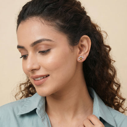 Gold Arbor Lumiere Lab Grown Diamond Earrings