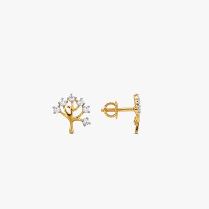 Gold Arbor Lumiere Lab Grown Diamond Earrings
