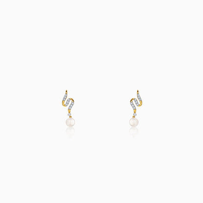 Gold Viera Lab Grown Diamond Earrings