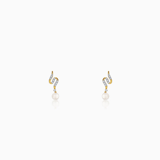Gold Viera Lab Grown Diamond Earrings