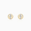 Gold Maxine Lab Grown Diamond Earrings