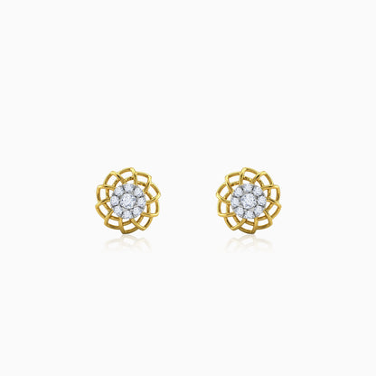 Gold Fumeterre Lab Grown Diamond Earrings