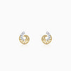 Gold Muguet Lab Grown Diamond Earrings