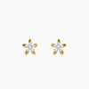 Gold Comet Busters Lab Grown Diamond Earrings