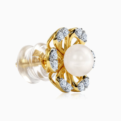 Anushka Sharma Gold Zahra Shine Lab Grown Diamond Studs